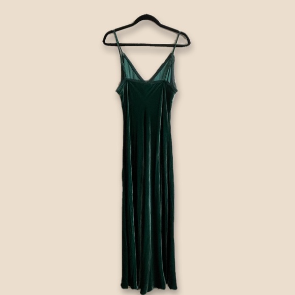 Frame Velvet Slip Dress - Picture 6 of 7